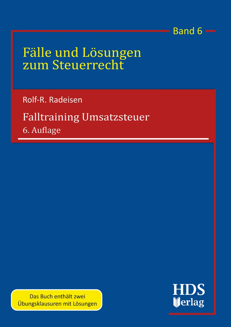 hds-f-lle-und-l-sungen-falltraining-umsatzsteuer-fachbuch-6-auflage image 1