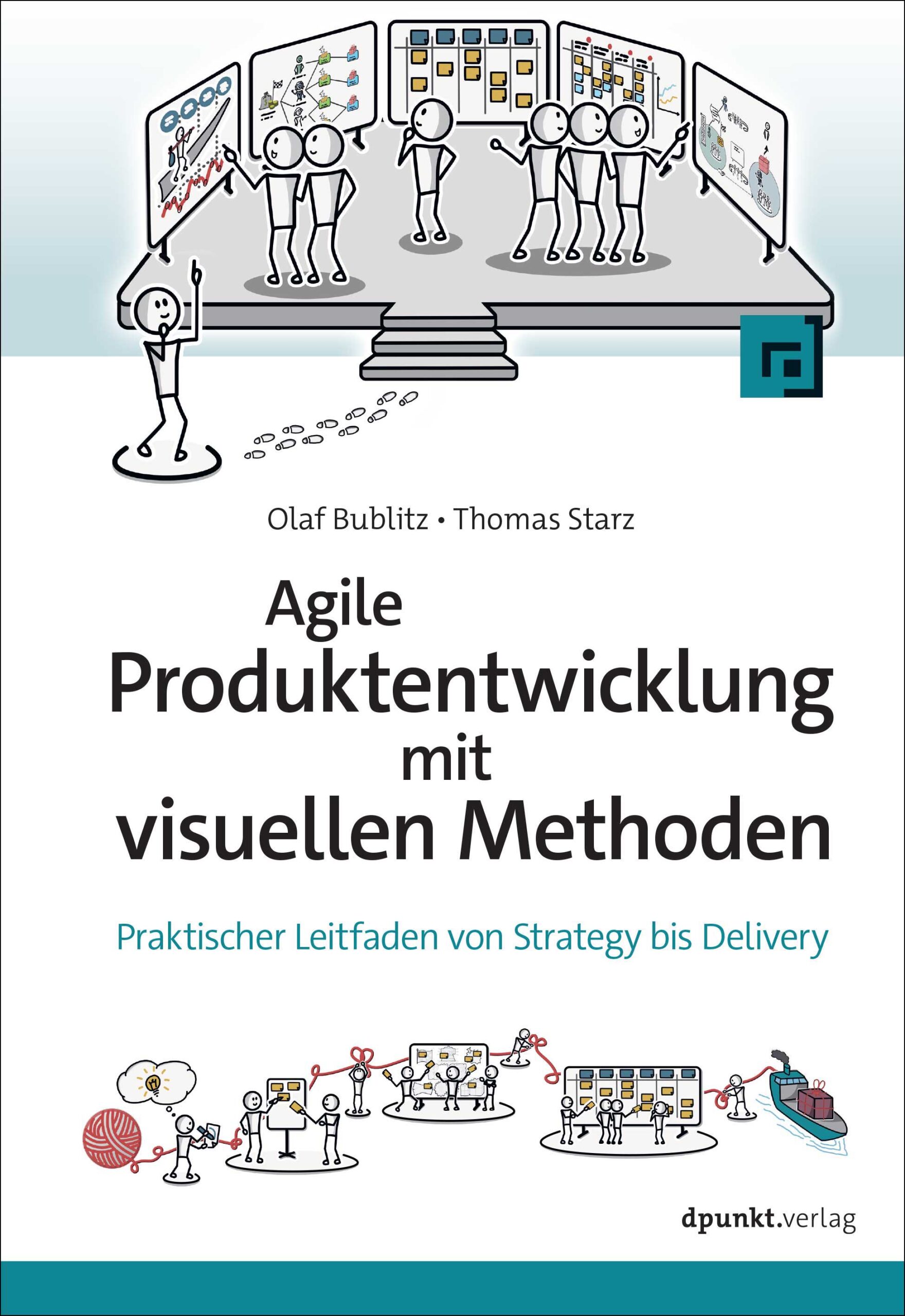 dpunkt-business-it-agile-produktentwicklung-buch-visuelle-methoden image 1