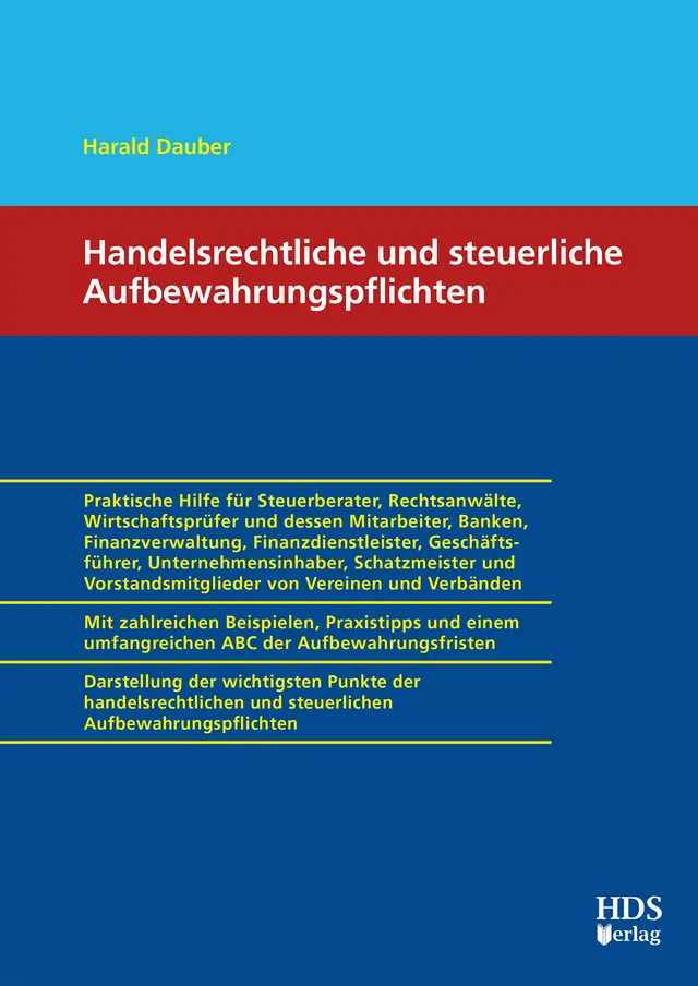 hds-bilanzierung-buch-aufbewahrungspflichten-1-auflage-2023 image 1
