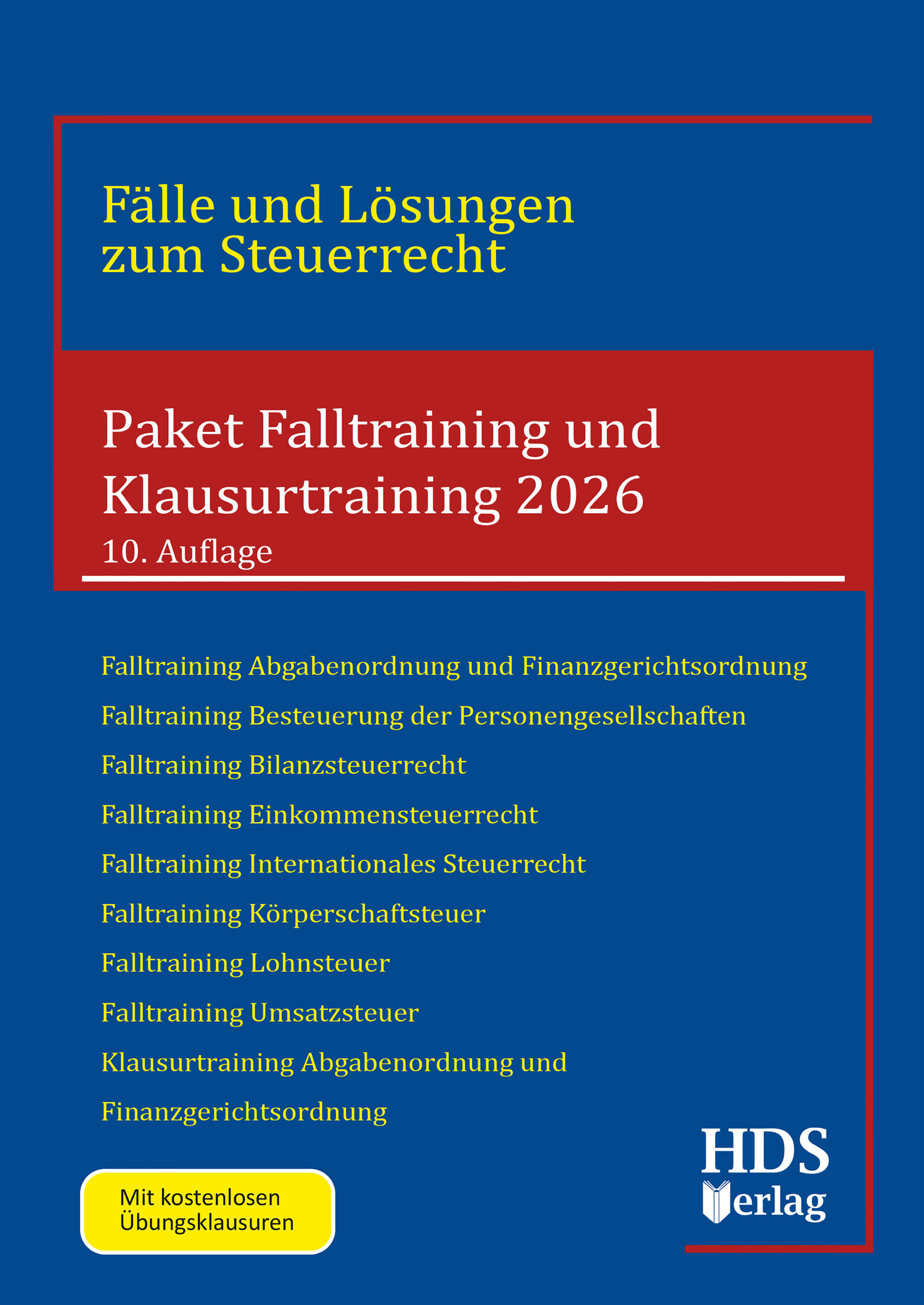 hds-f-lle-und-l-sungen-zum-steuerrecht-paket-2026-10-auflage-buch image 1