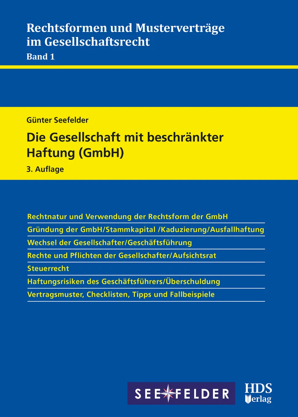 hds-die-gmbh-band-1-fachbuch-gesellschaftsrecht-3-auflage image 1