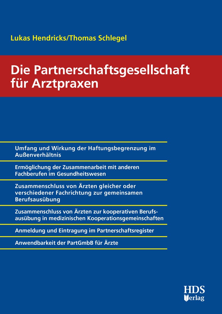 hds-rzte-partnerschaftsgesellschaft-arztpraxen-fachbuch-1-aufl image 1
