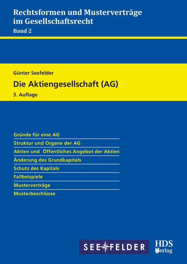 hds-recht-die-aktiengesellschaft-ag-buch-3-auflage-band-2 image 1