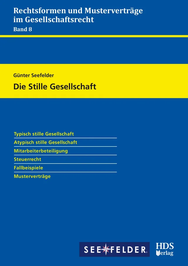 hds-recht-die-stille-gesellschaft-band-8-buch-1-auflage-mustervertr-ge image 1