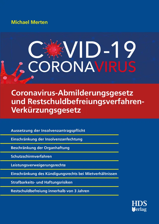 hds-sanierung-insolvenz-covinsag-buch-1-auflage-2020-restschuld image 1