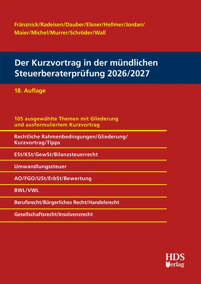 hds-steuerberaterpr-fung-der-kurzvortrag-2026-2027-fachbuch-18-aufl image 1