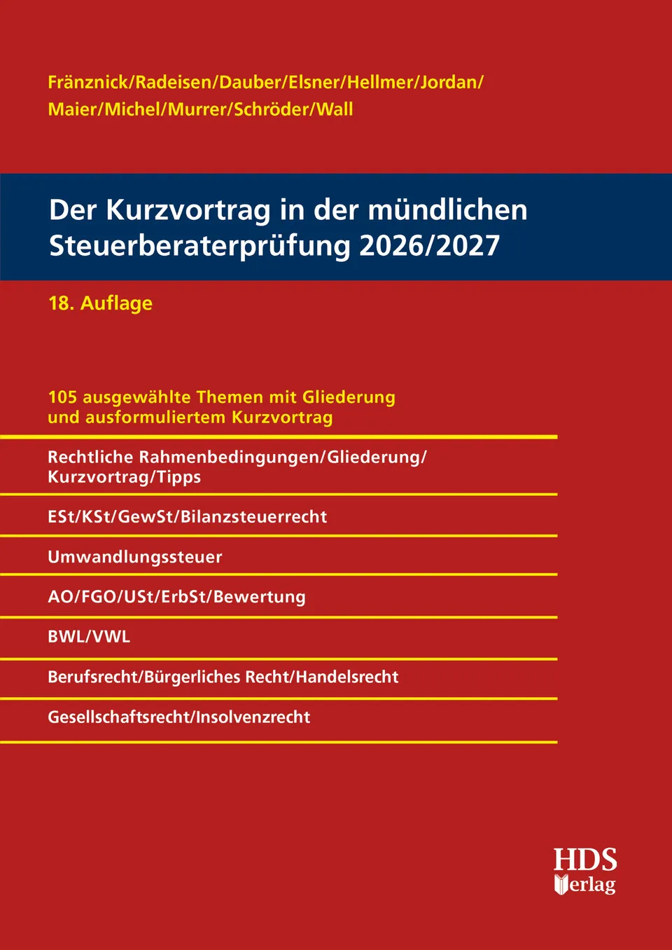 hds-steuerberaterpr-fung-der-kurzvortrag-2026-2027-fachbuch-18-aufl image 1