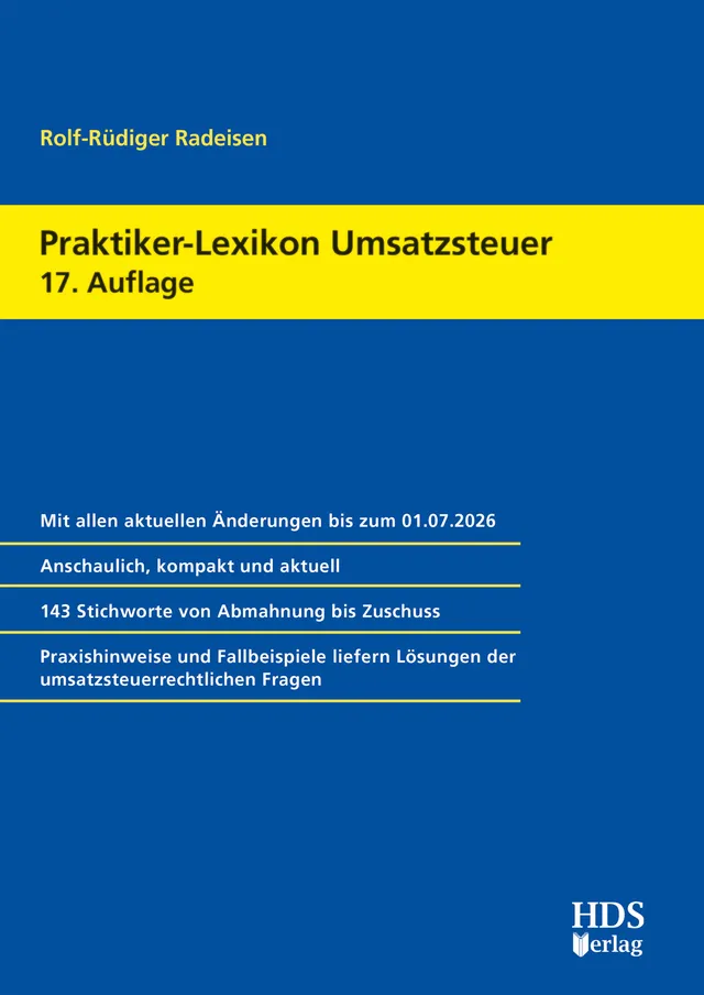 hds-steuern-praktiker-lexikon-umsatzsteuer-17-auflage-nachschlagewerk image 1