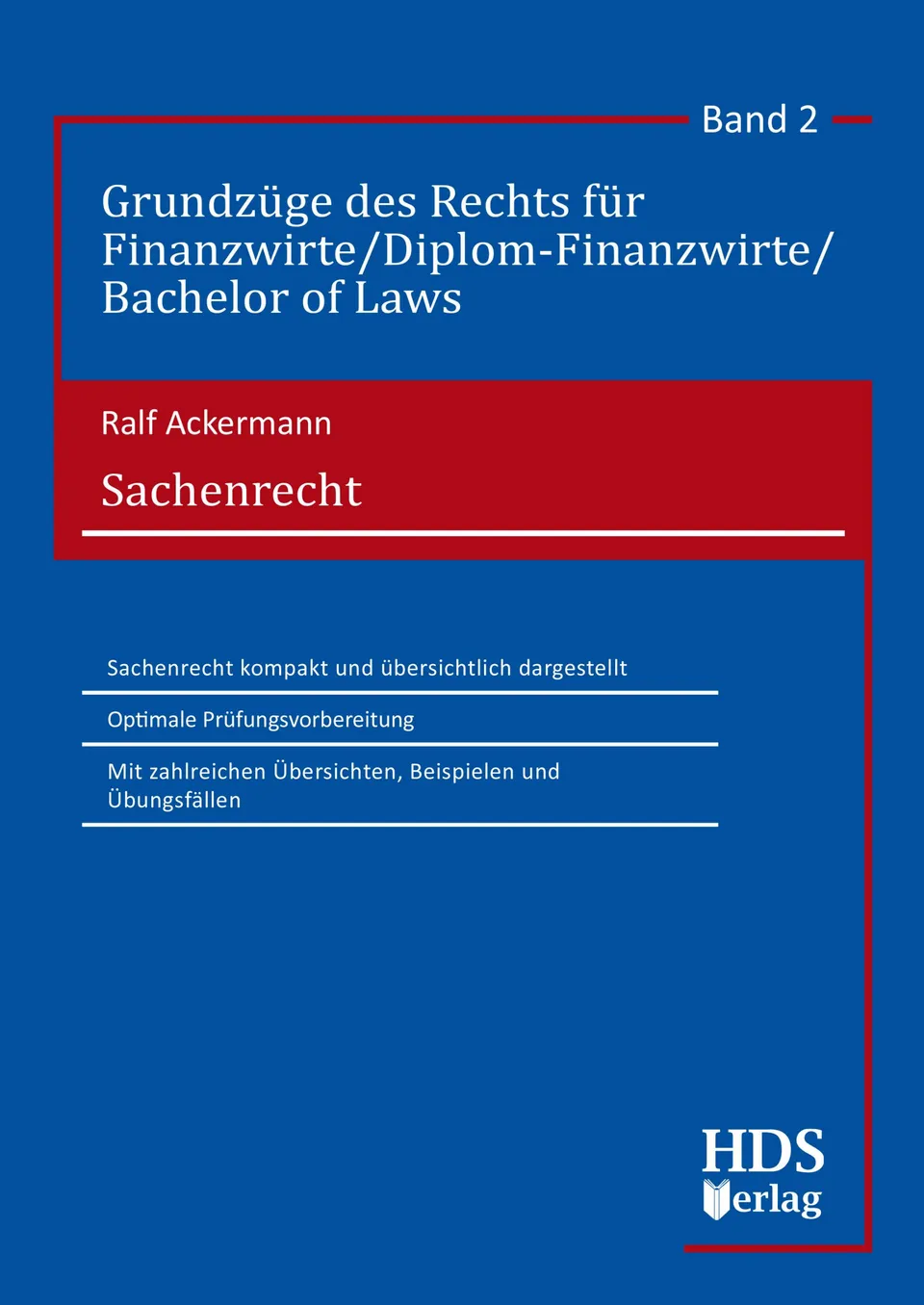 hds-sachenrecht-band-2-fachbuch-finanzwirte-1-auflage image 1