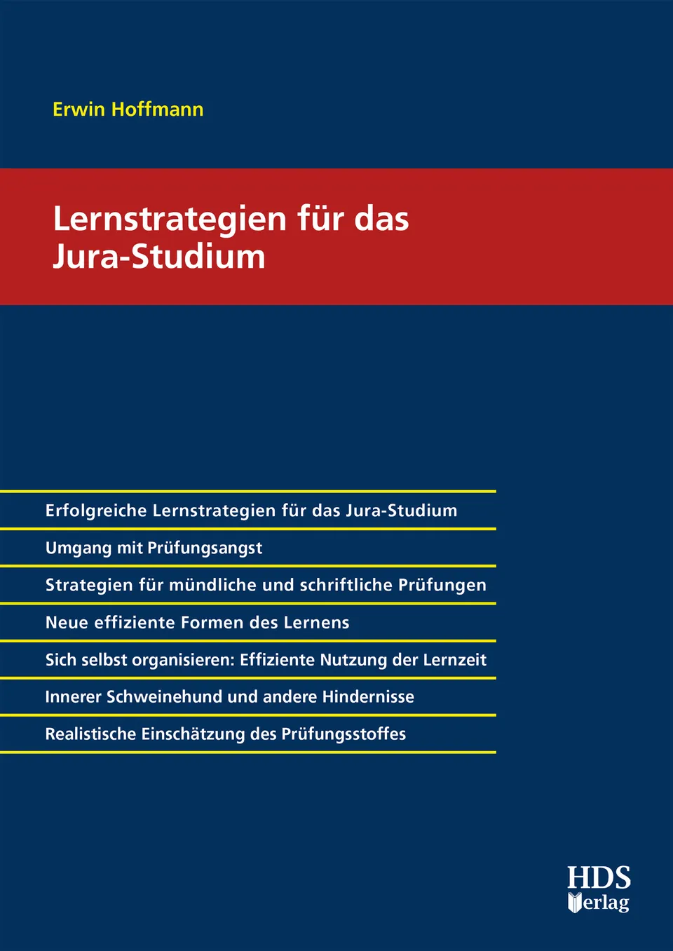 hds-karriereplanung-lernstrategien-fu00fcr-das-jura-studium-buch-1-auflage image 1