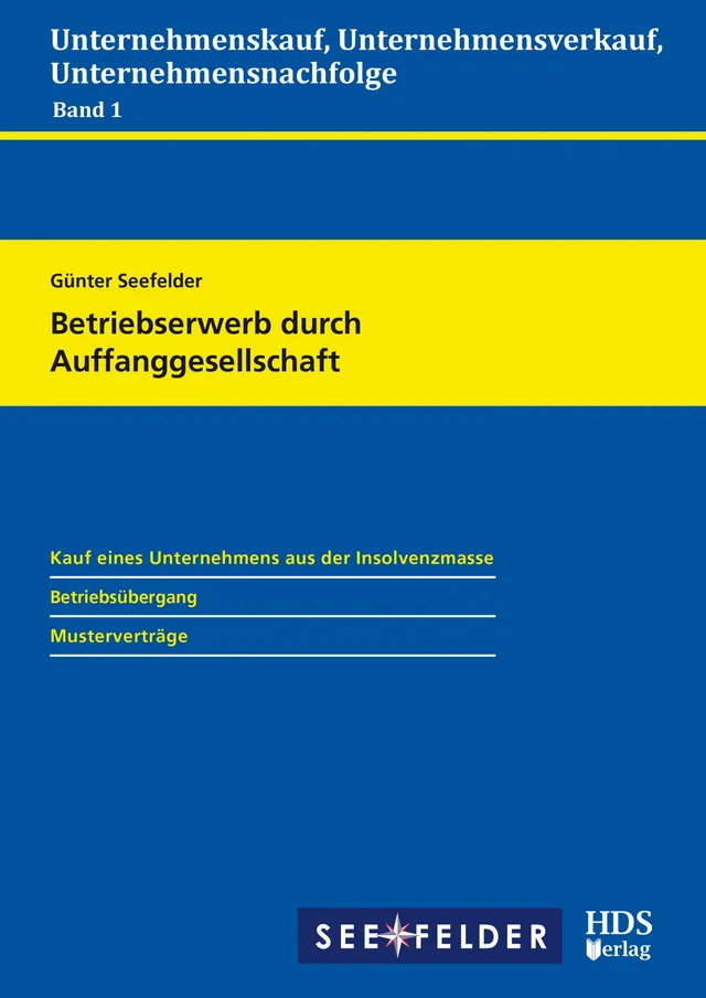 hds-betriebserwerb-auffanggesellschaft-buch-band-1-1-auflage image 1