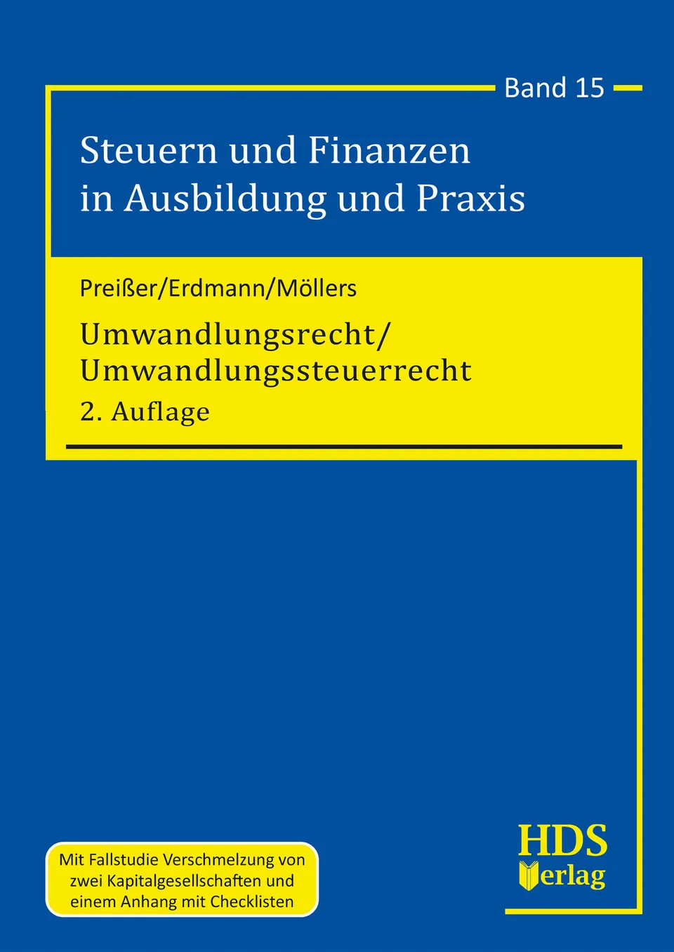 hds-umwandlungsrecht-umwandlungssteuerrecht-buch-band-15-2-auflage image 1