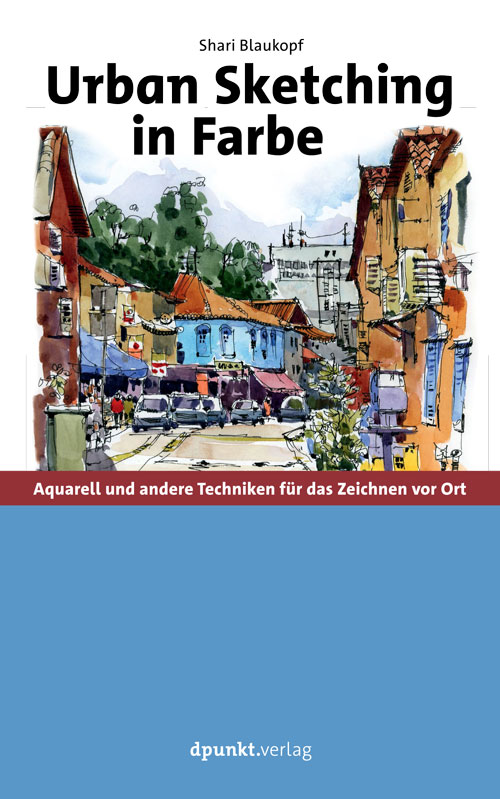 dpunkt-technik-kreatives-urban-sketching-in-farbe-buch-aquarell image 1
