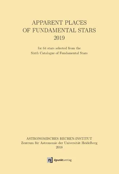 dpunkt-apparent-places-of-fundamental-stars-apfs-2019-buch image 1