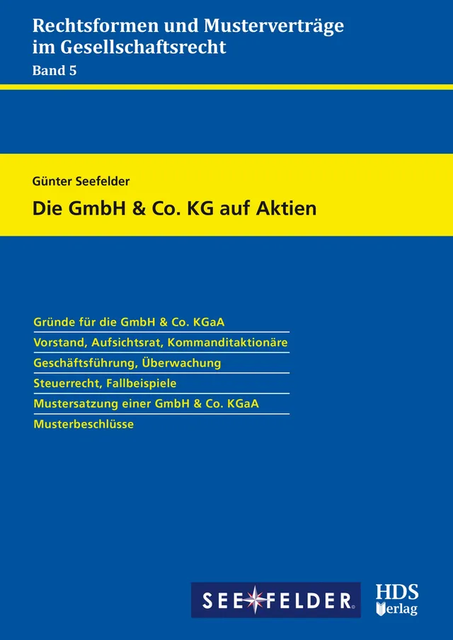 hds-gmbh-co-kgaa-buch-rechtsformen-band-5-1-auflage image 1
