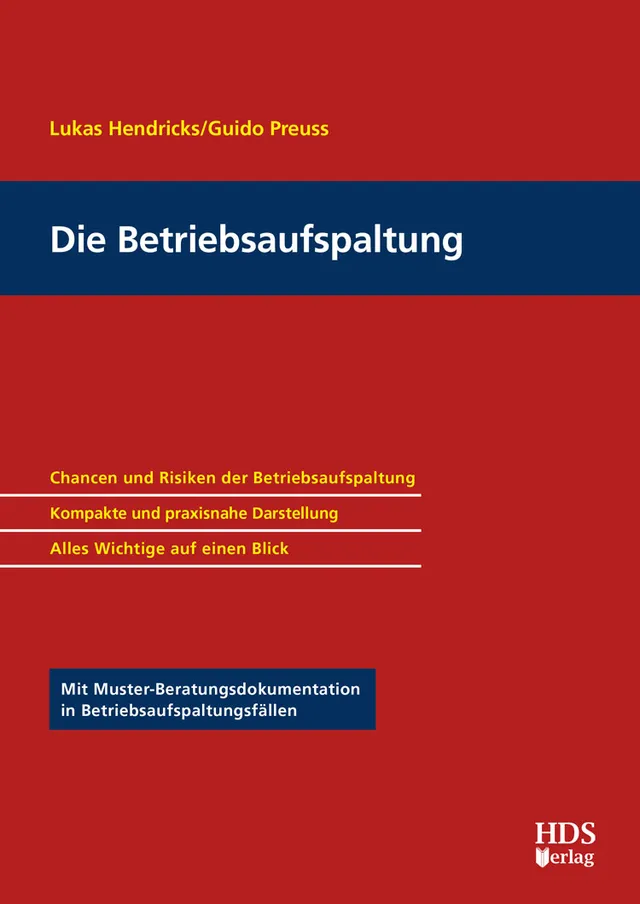 hds-steuern-die-betriebsaufspaltung-fachbuch-1-auflage-berater image 1